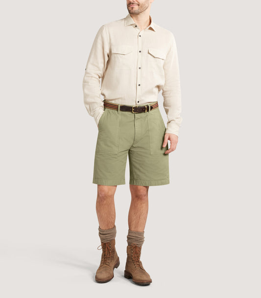 Men's Kruger Cargo Short in Sage Green