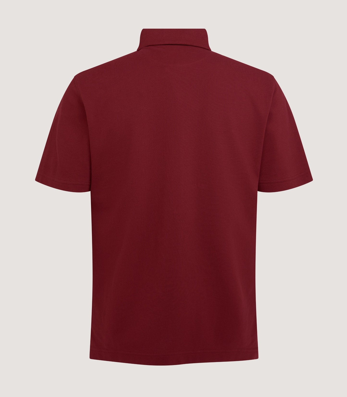 Men's Short Sleeve Polo Shirt in Audley Red