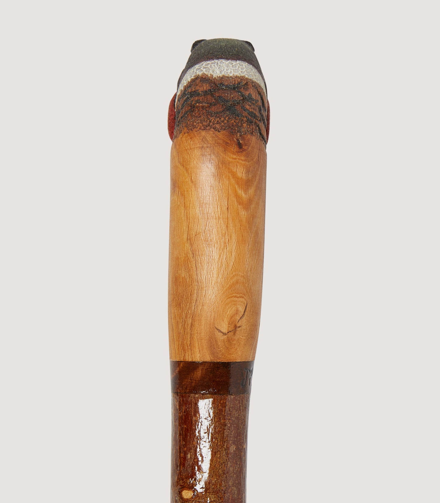 Hand Carved Pheasant Walking Stick