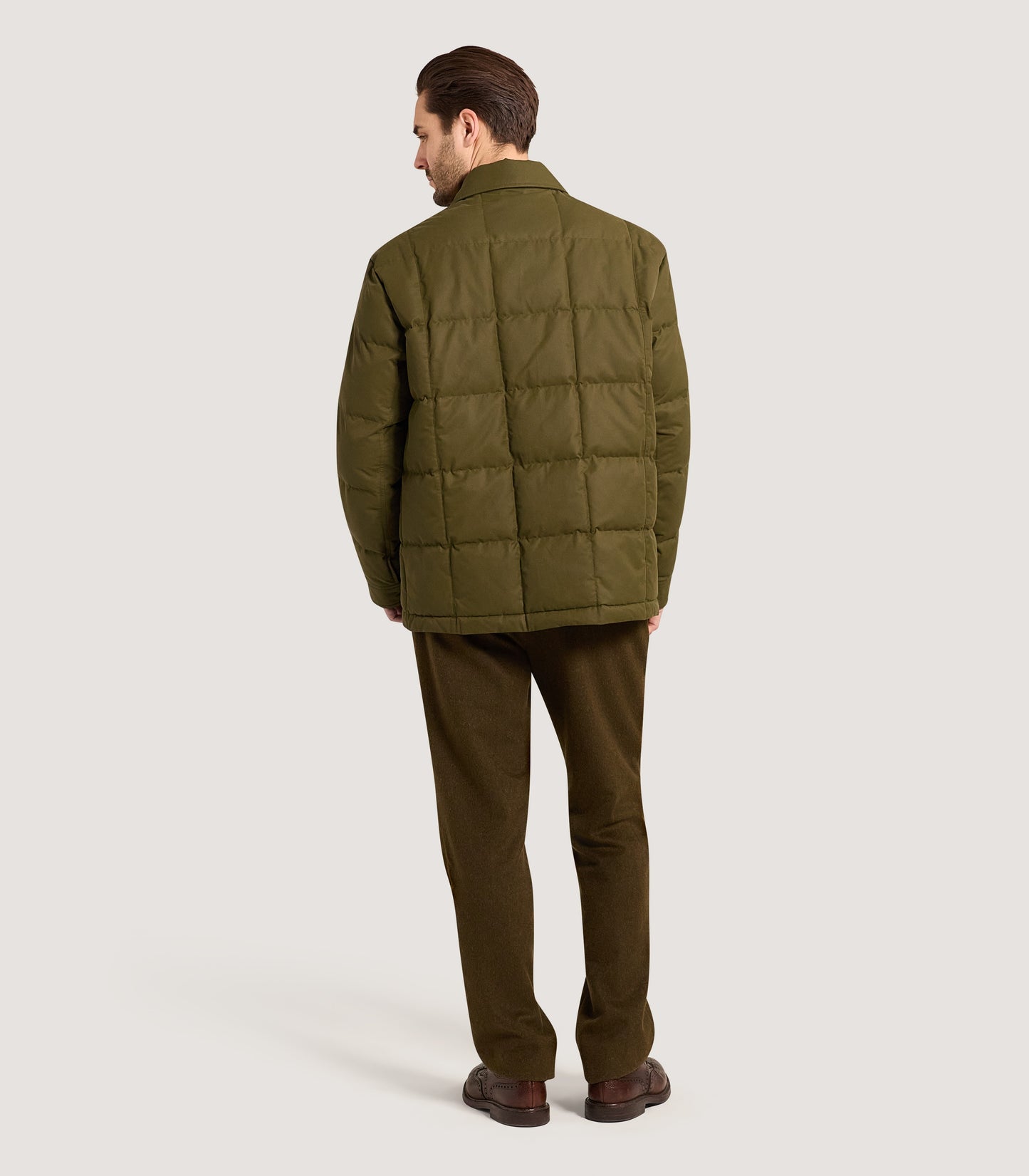Men's Snowden Quilted Jacket in Military