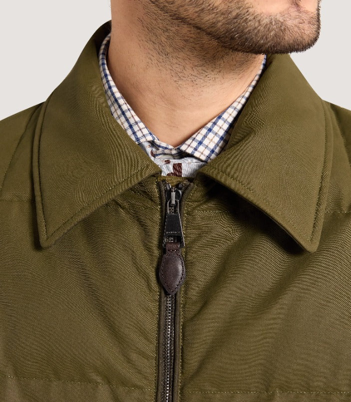 Men's Snowden Quilted Jacket in Military