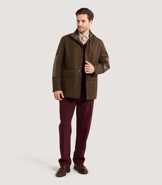 Men's Kingsley Travel Jacket in Coffee