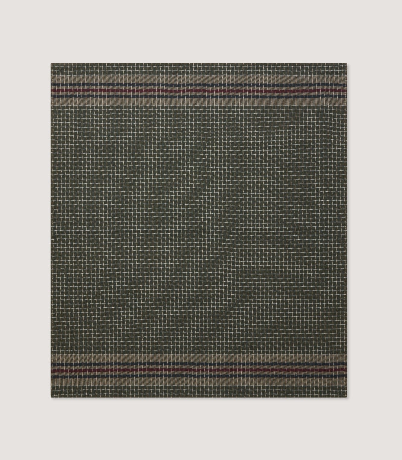 Outdoor Backed Woven Blanket in 1814 Stripe