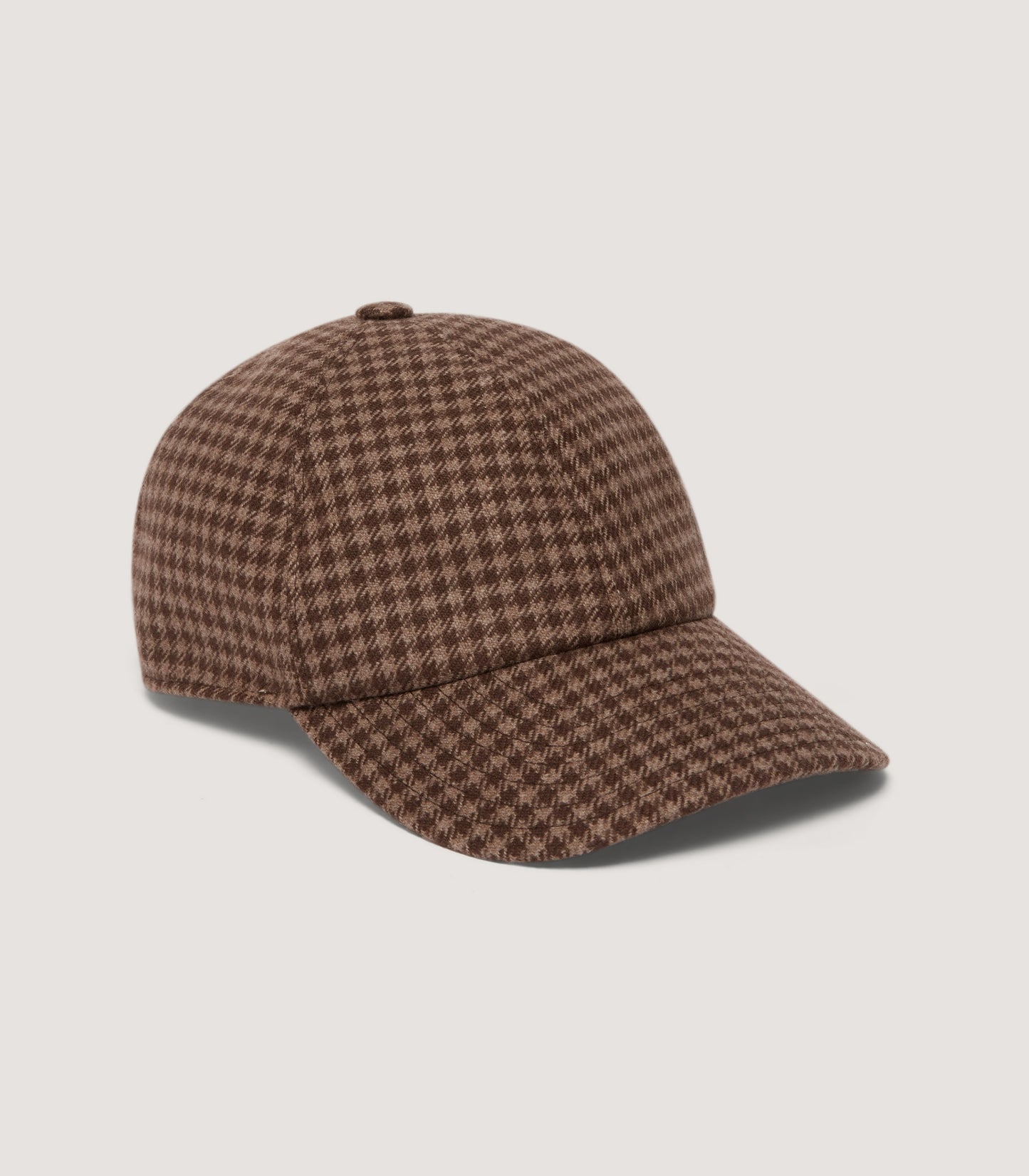 Cashmere Tweed Baseball Cap in Torridon Check