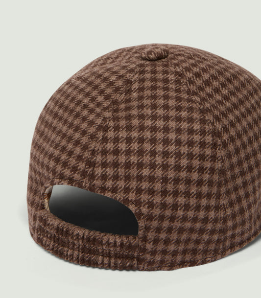Cashmere Tweed Baseball Cap in Torridon Check