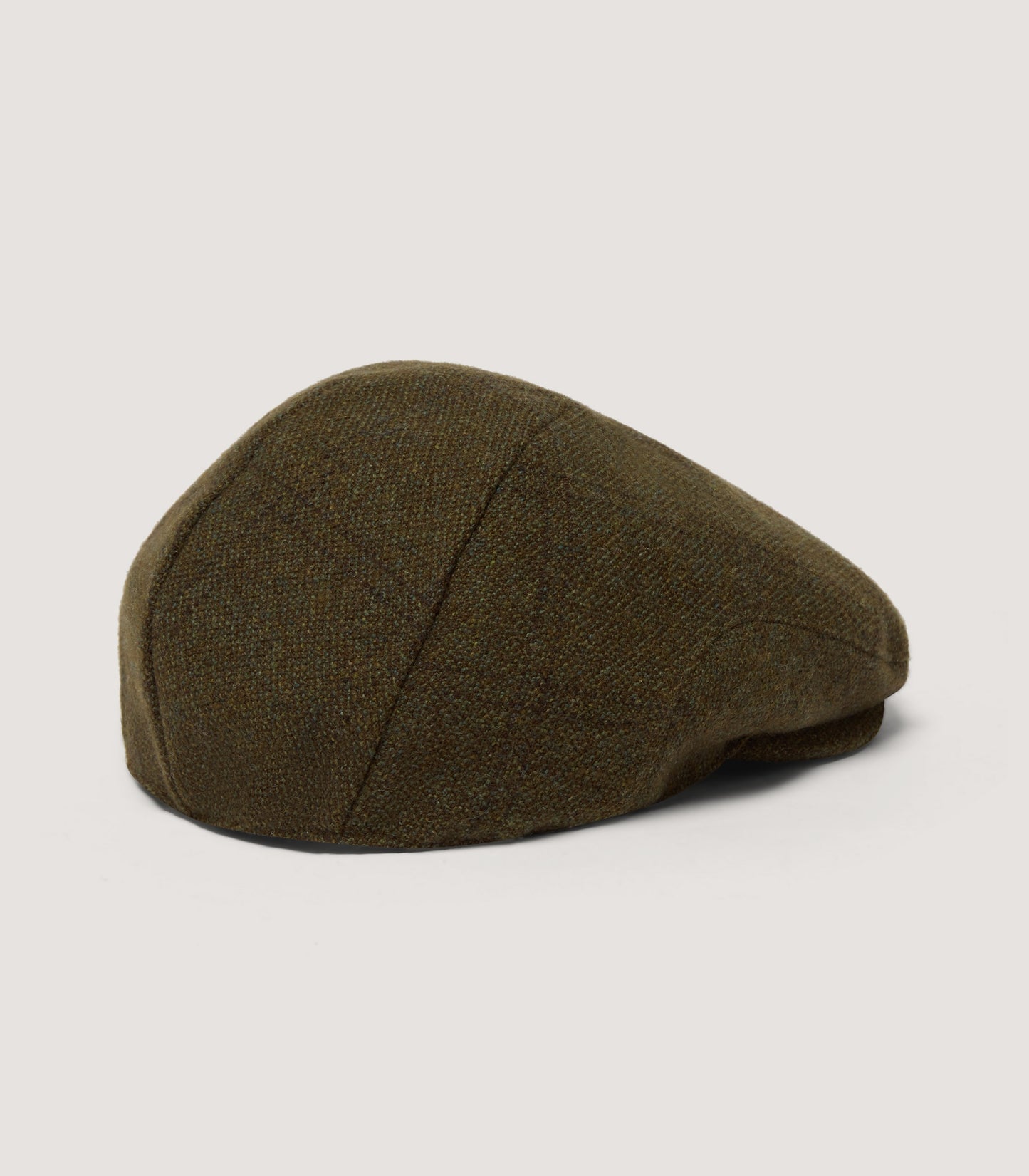 Litton Short Peaked Tweed Cap in Frederick Box Check