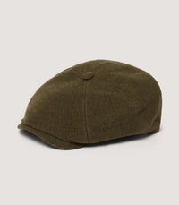 Dalby Bakerboy Tweed Cap in Frederick Box Check