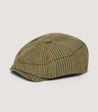 Dalby Bakerboy Tweed Cap in Cairn Tweed