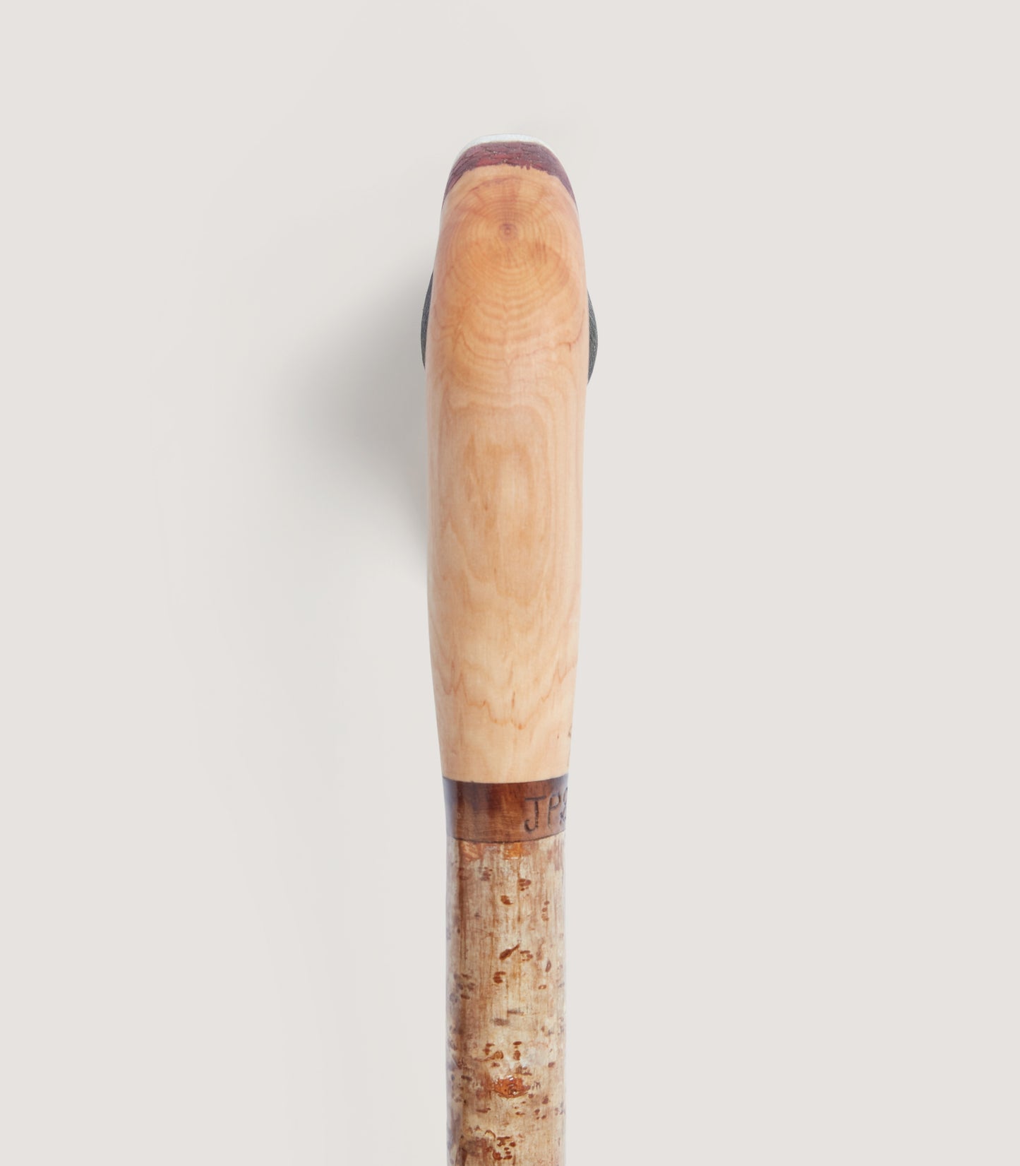 Hand Carved Mallard Head Alder Walking Stick