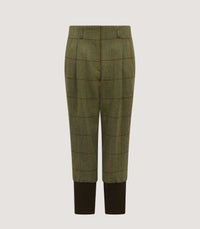 Women's Tweed Shooting Breeks With Storm Cuff in Russel Check