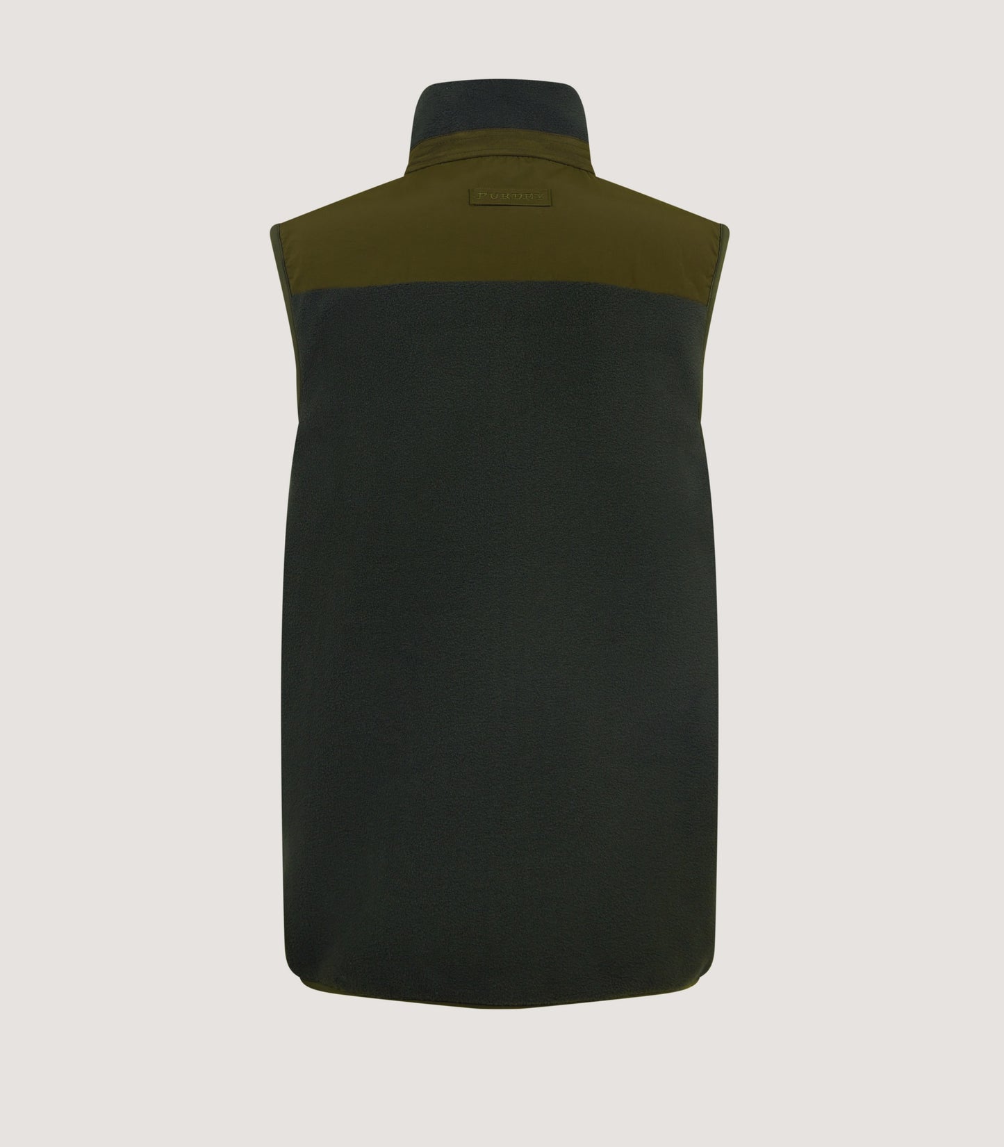 Men's Fleece Gilet in Loden