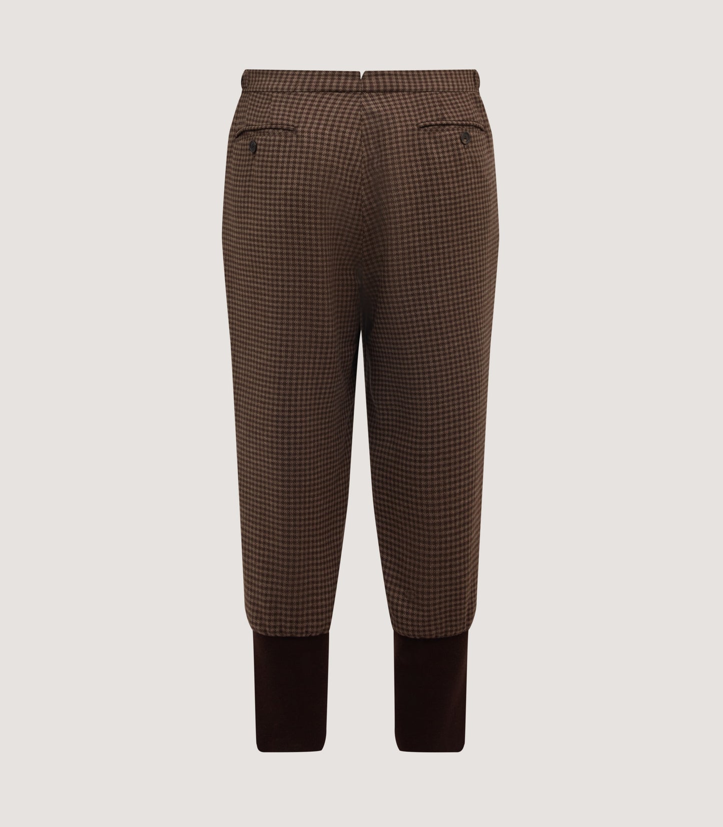 Men's Cashmere Tweed Shooting Two Pleat Breek With Storm Cuff in Torridon Check