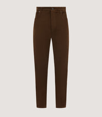 Men's Five Pocket Corduroy Trousers in Forest Green