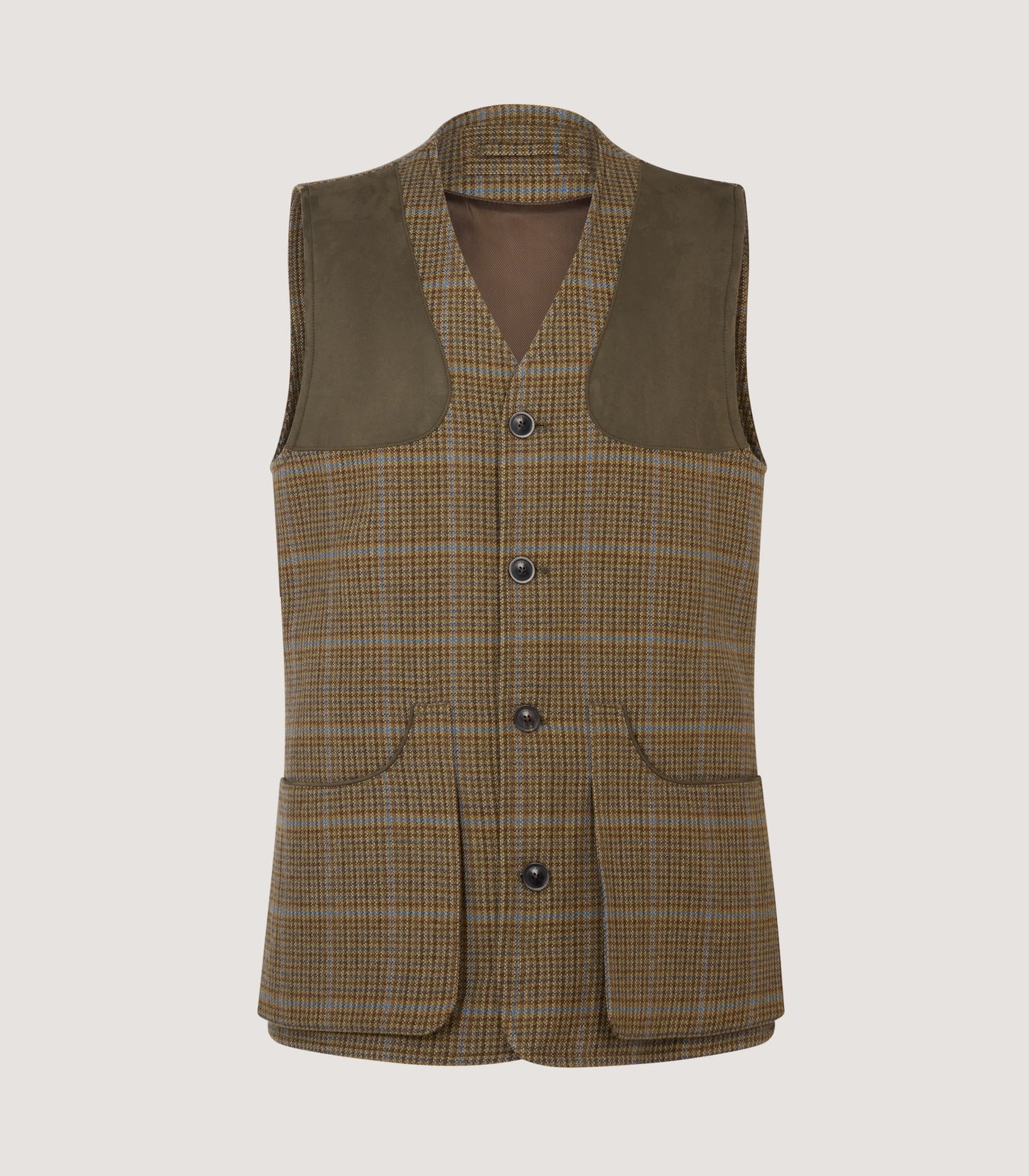 Men's Tom Purdey Tweed Shooting Vest