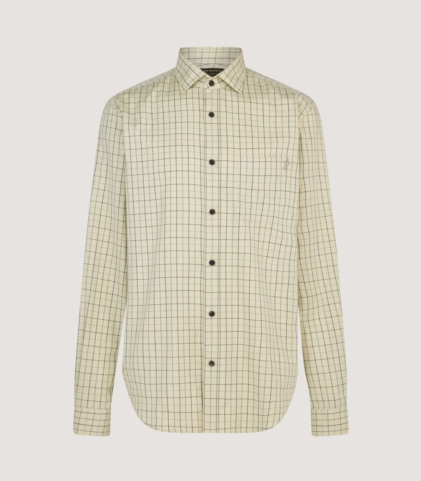 Men's Shooting Tattersall Shirt in Sage
