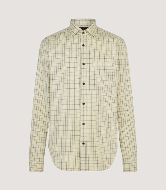 Men's Shooting Tattersall Shirt in Sage