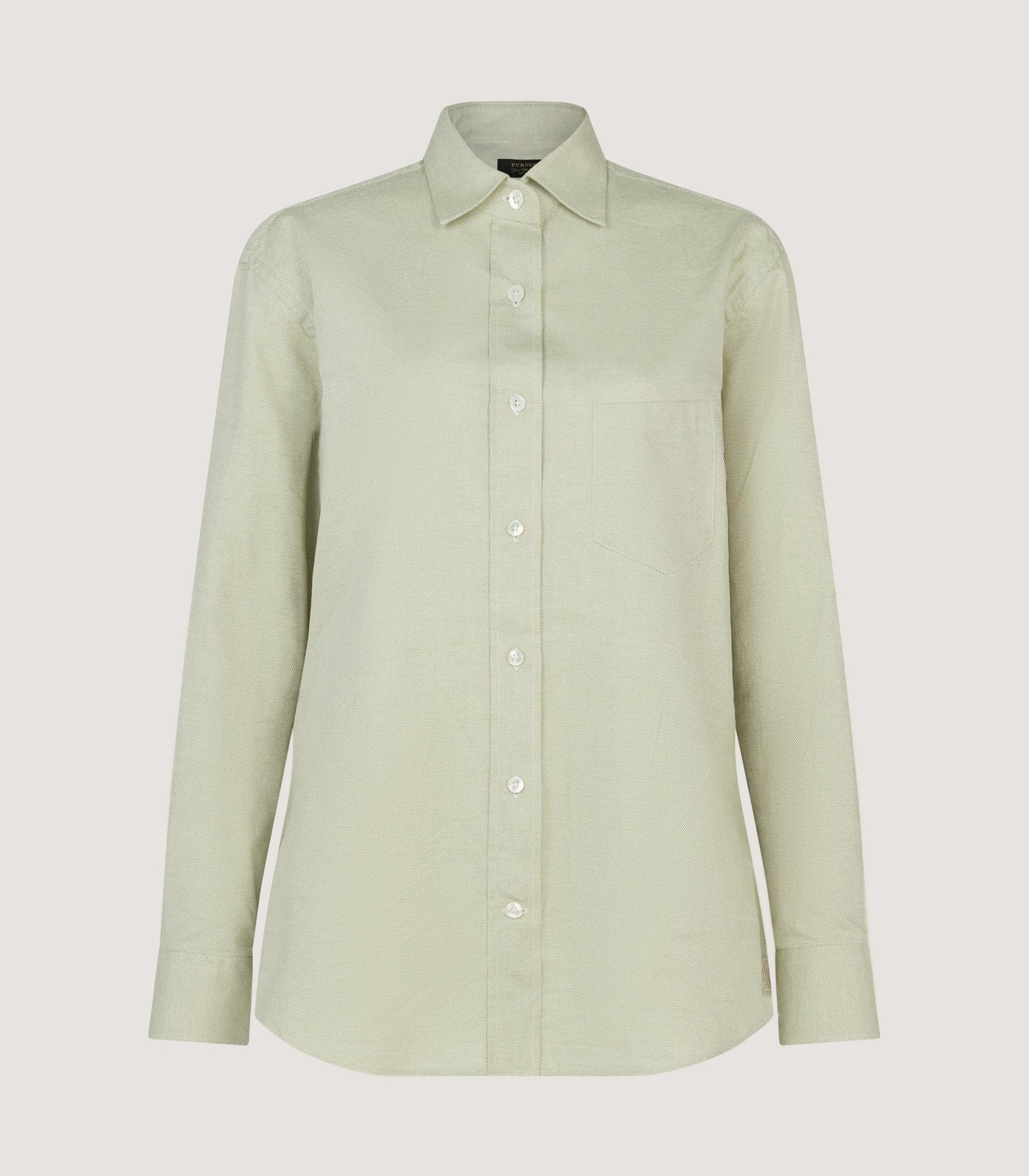 Women's Textured Shooting Shirt in Sage