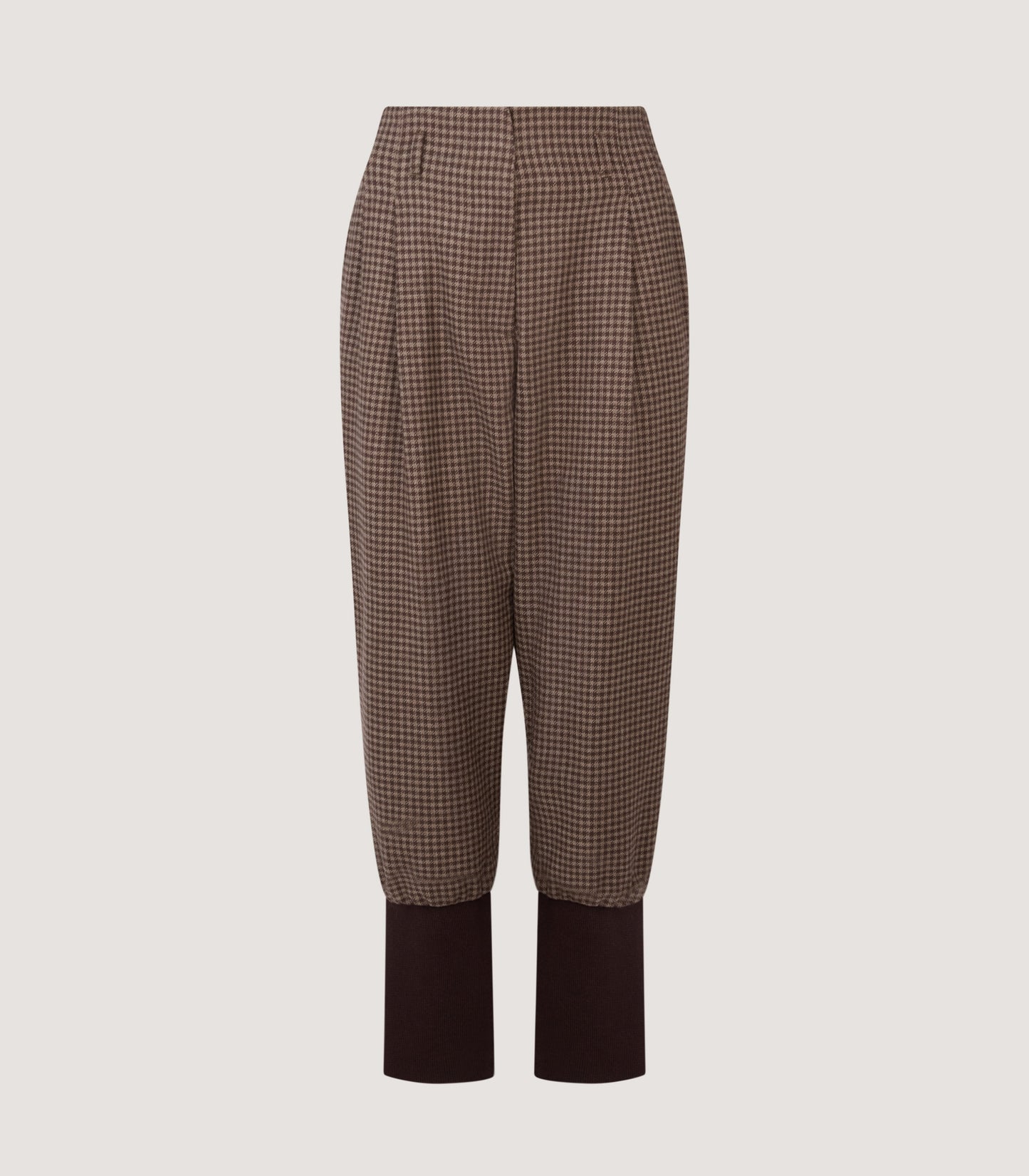 Women's Cashmere Tweed Shooting Breeks With Storm Cuff in Torridon Check