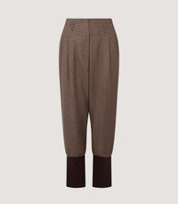 Women's Cashmere Tweed Shooting Breeks With Storm Cuff in Torridon Check