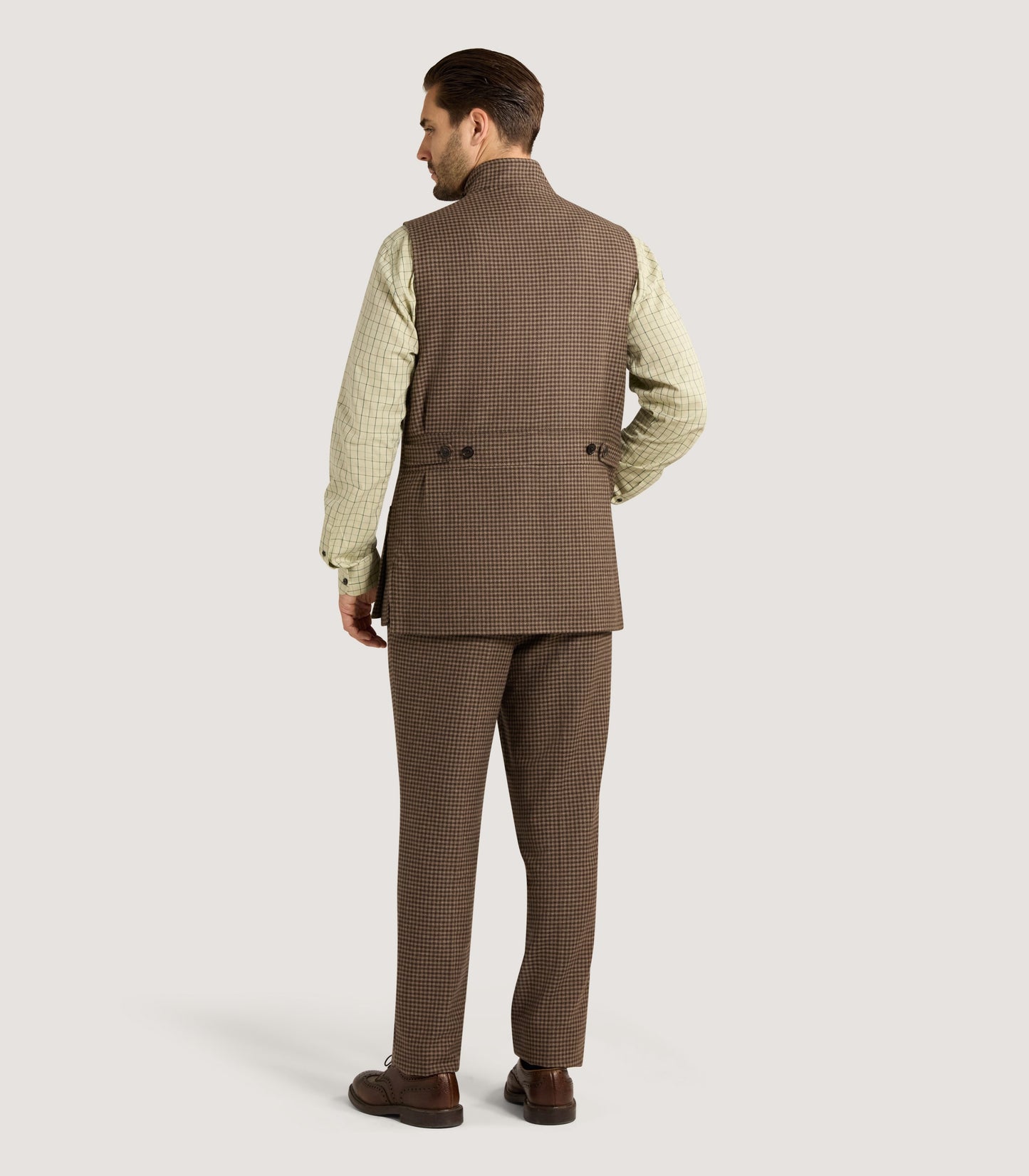 Men's Cashmere Tweed Sporting Trouser in Torridon Check