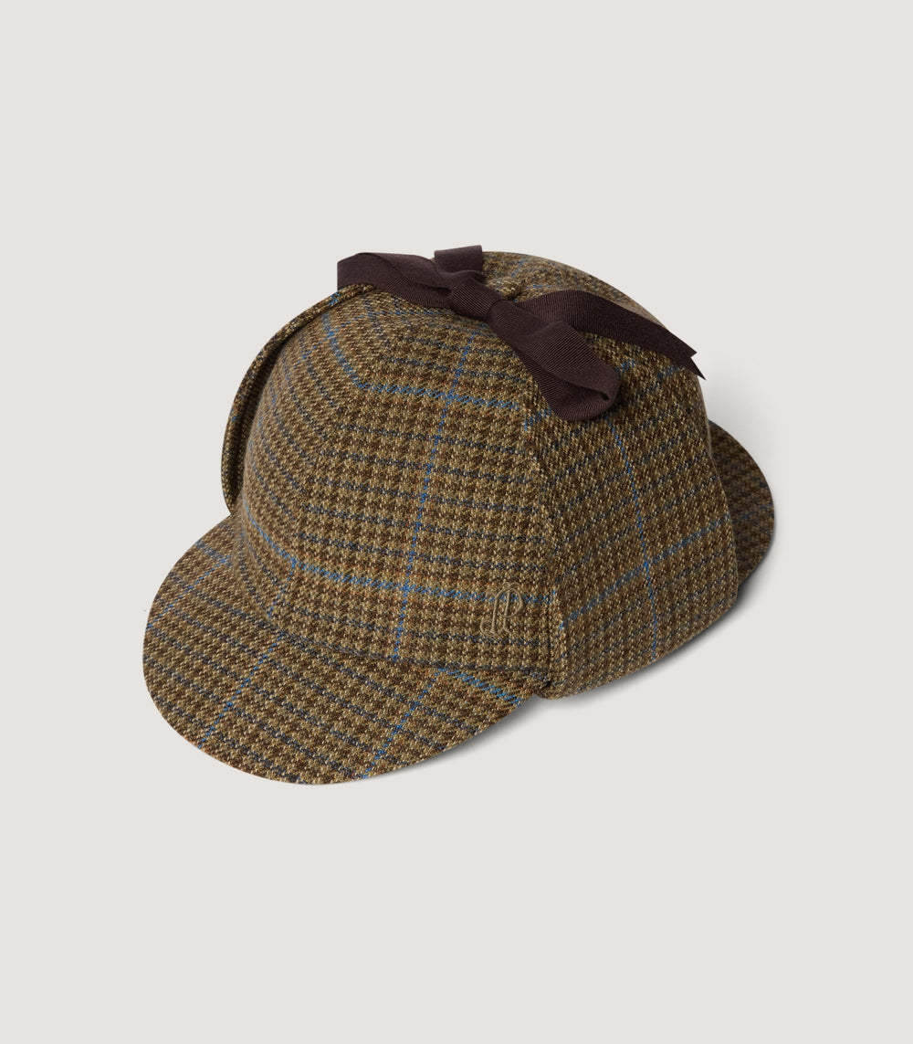 Tweed Deerstalker Hat in Tom Purdey Tweed