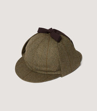 Tweed Deerstalker Hat in Cairn Tweed