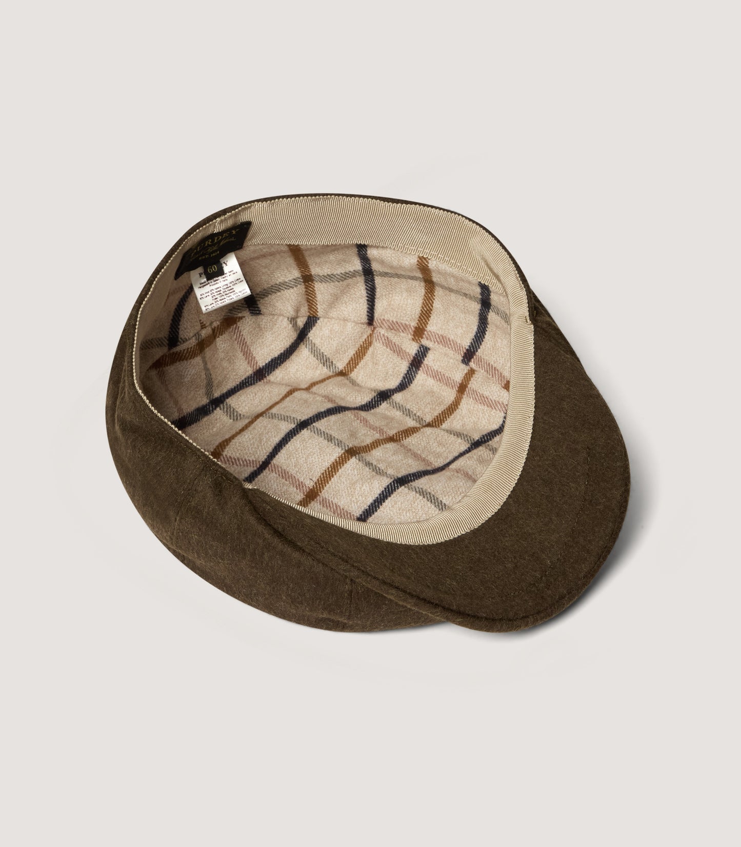 Dalby Bakerboy Loden Cap In Loden