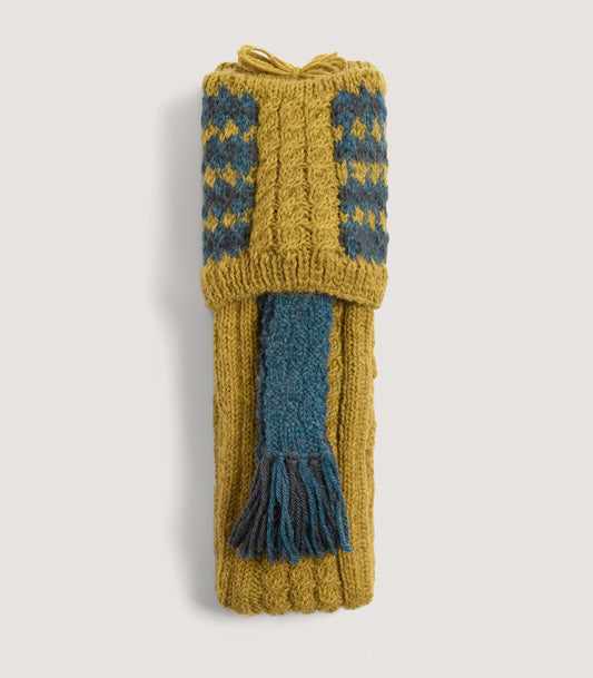 Hawkers Baby Alpaca Socks in Mustard