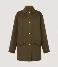 Women's Winter Vita Clipper Coat in Loden