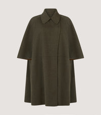 Women's Gunroom Cape in Loden