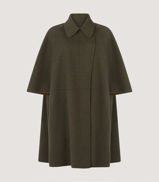 Women's Gunroom Cape in Loden