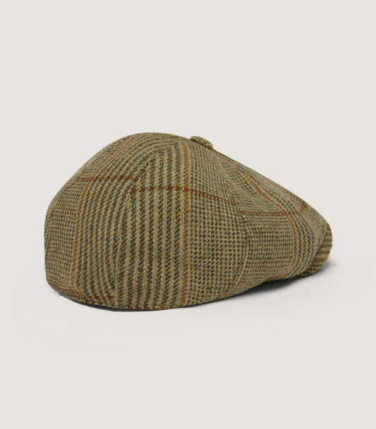 Dalby Bakerboy Tweed Cap in Russel Check