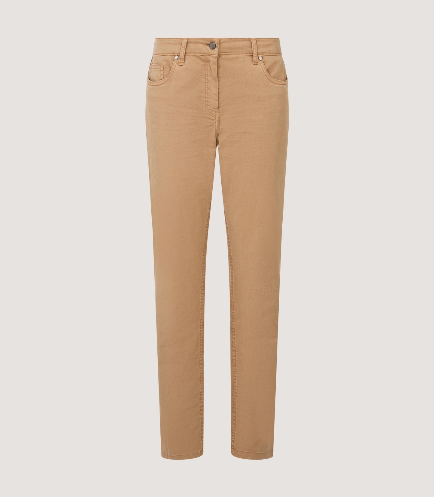 Women's Five Pocket Trousers in Khaki