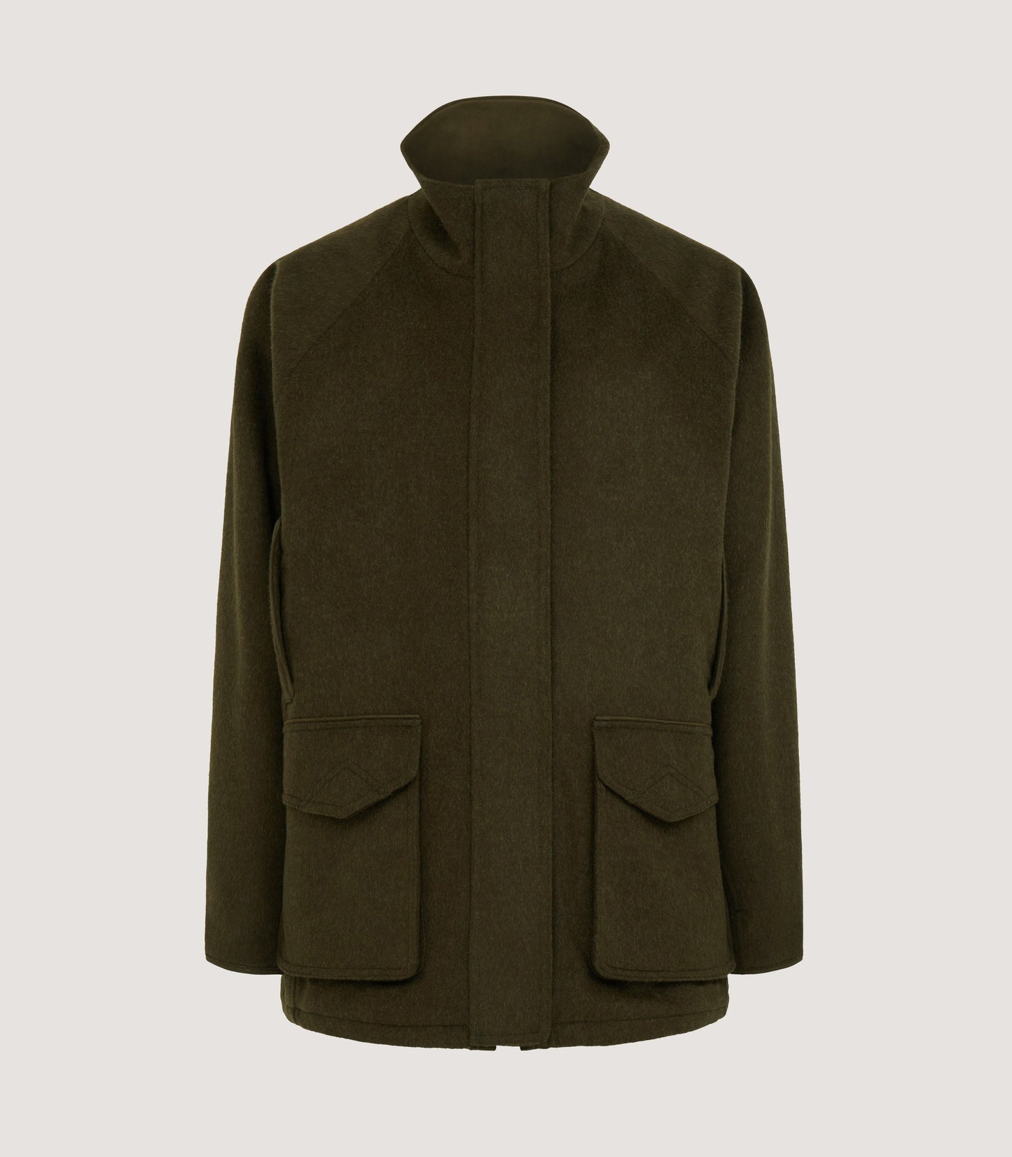 Women's Raglan Field Coat in Loden