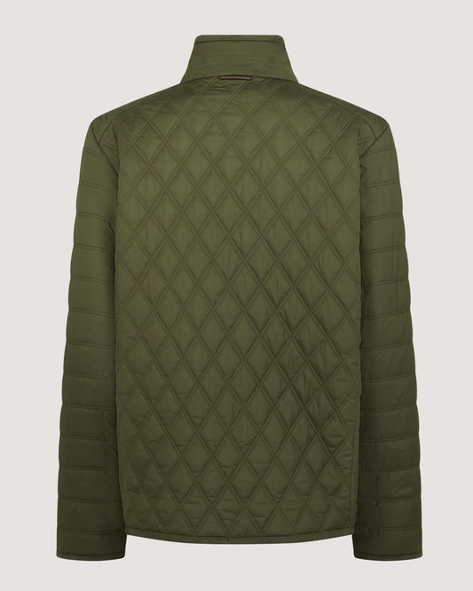 Men's Moorland Light Quilt Jacket in Dark Olive