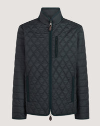 Men's Moorland Light Quilt Jacket in Midnight