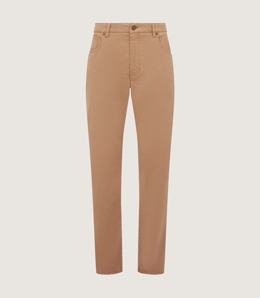 Men's Five Pocket Trousers in Khaki