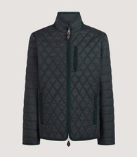 Men's Moorland Light Quilt Jacket in Midnight