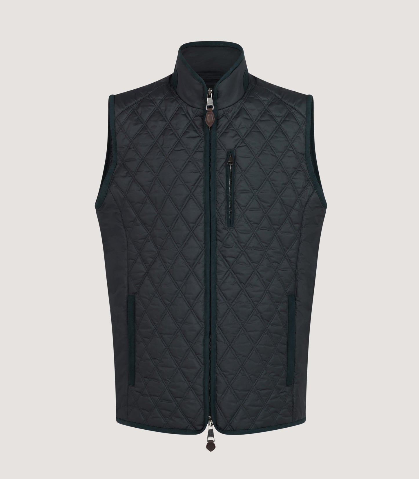 Men's Moorland Light Quilt Gilet in Midnight
