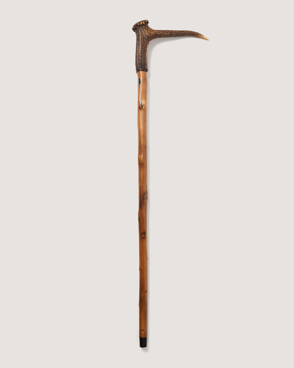 Deerhorn Rosette Walking Stick
