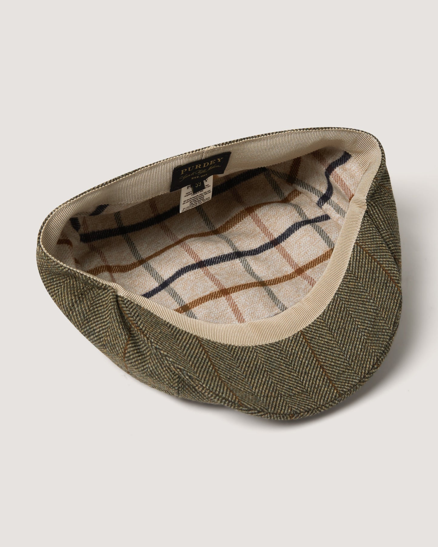 Dalby Bakerboy Tweed Cap in Cairn Tweed