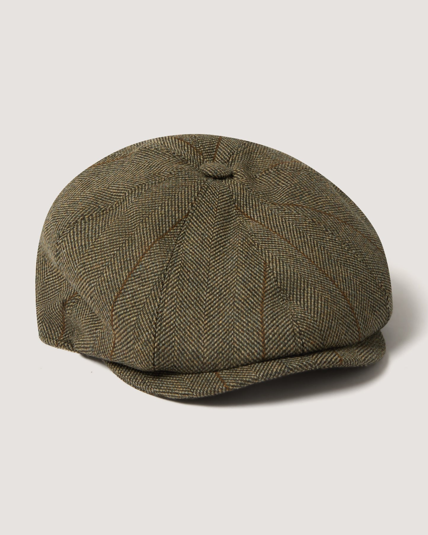 Dalby Bakerboy Tweed Cap in Cairn Tweed