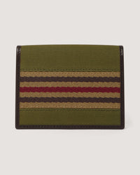Canvas Card Holder in Khaki