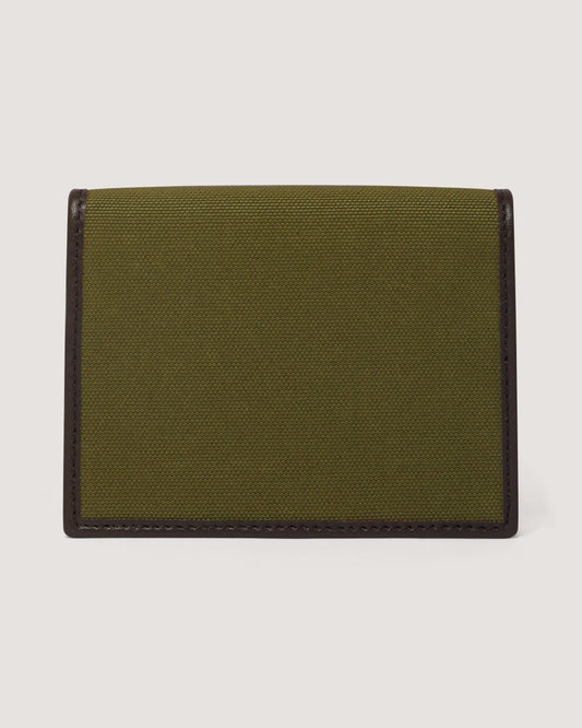 Canvas Card Holder in Khaki