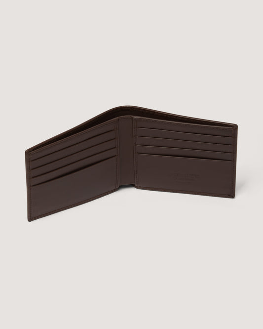 Canvas Bill Folder Wallet in Khaki