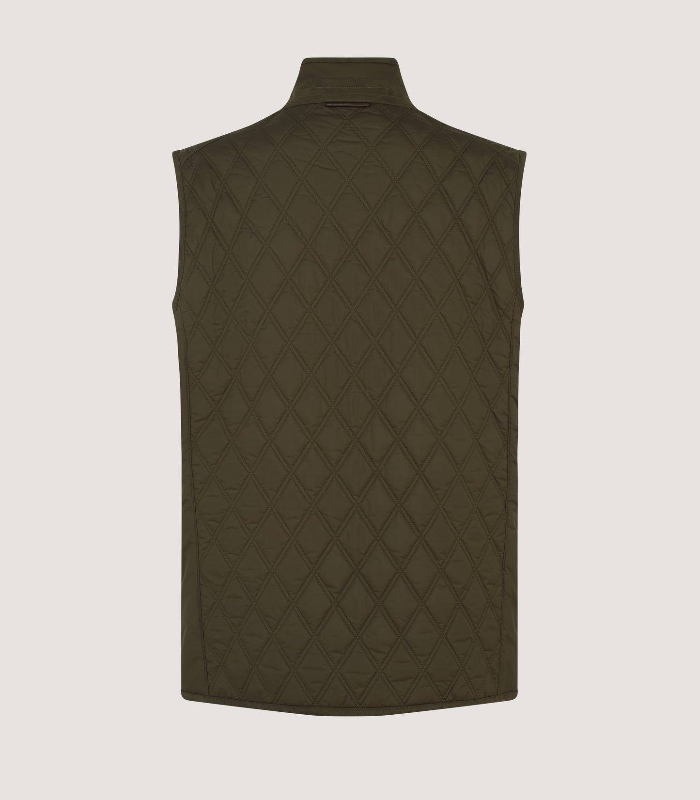Men's Moorland Light Quilt Gilet in Dark Olive