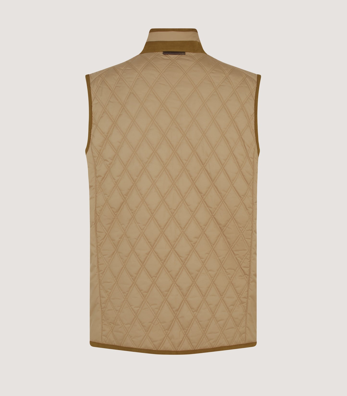 Men's Moorland Light Quilt Gilet in Camel