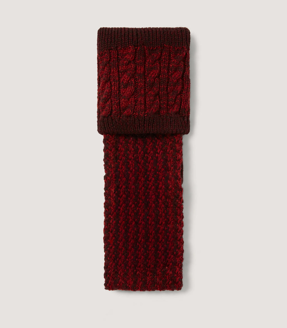 Stornoway Socks in Audley Red