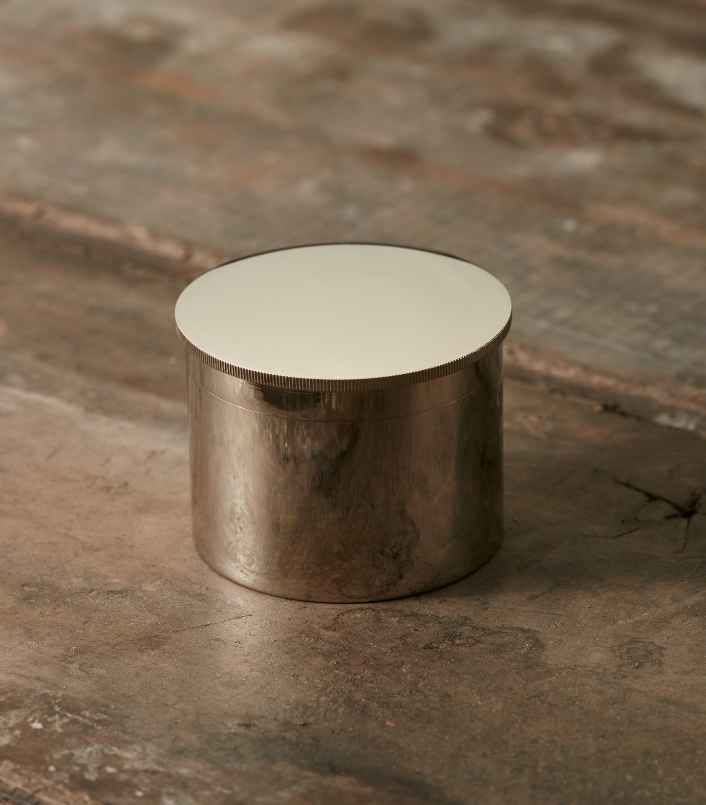 Nickel Plated Grease Pot