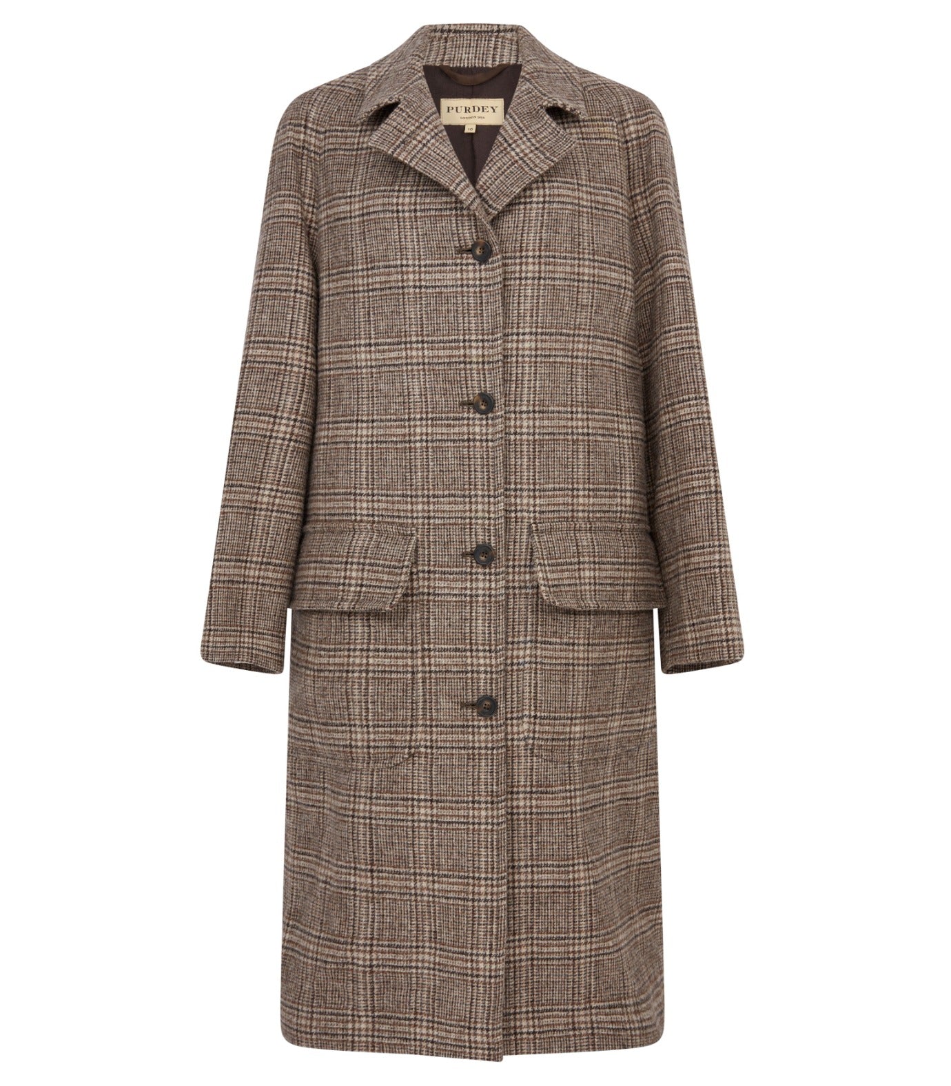 Women's Shetland Raglan Coat In Lunna